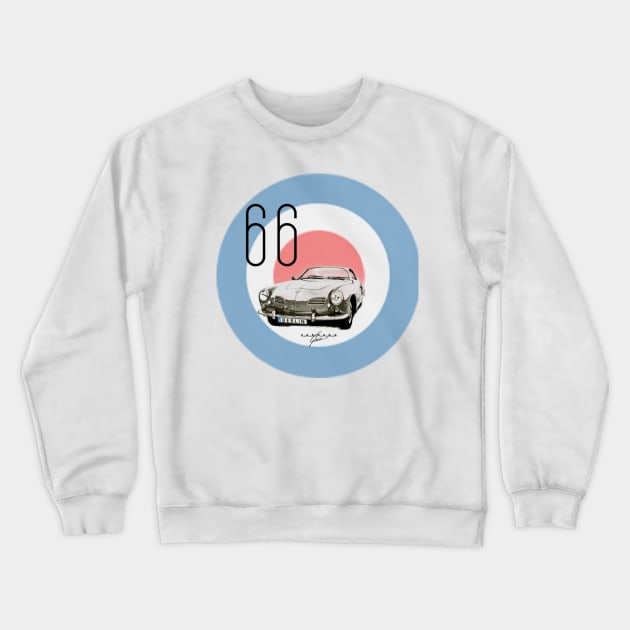 Berlin: 66 Karmann Ghia Crewneck Sweatshirt by oobmmob